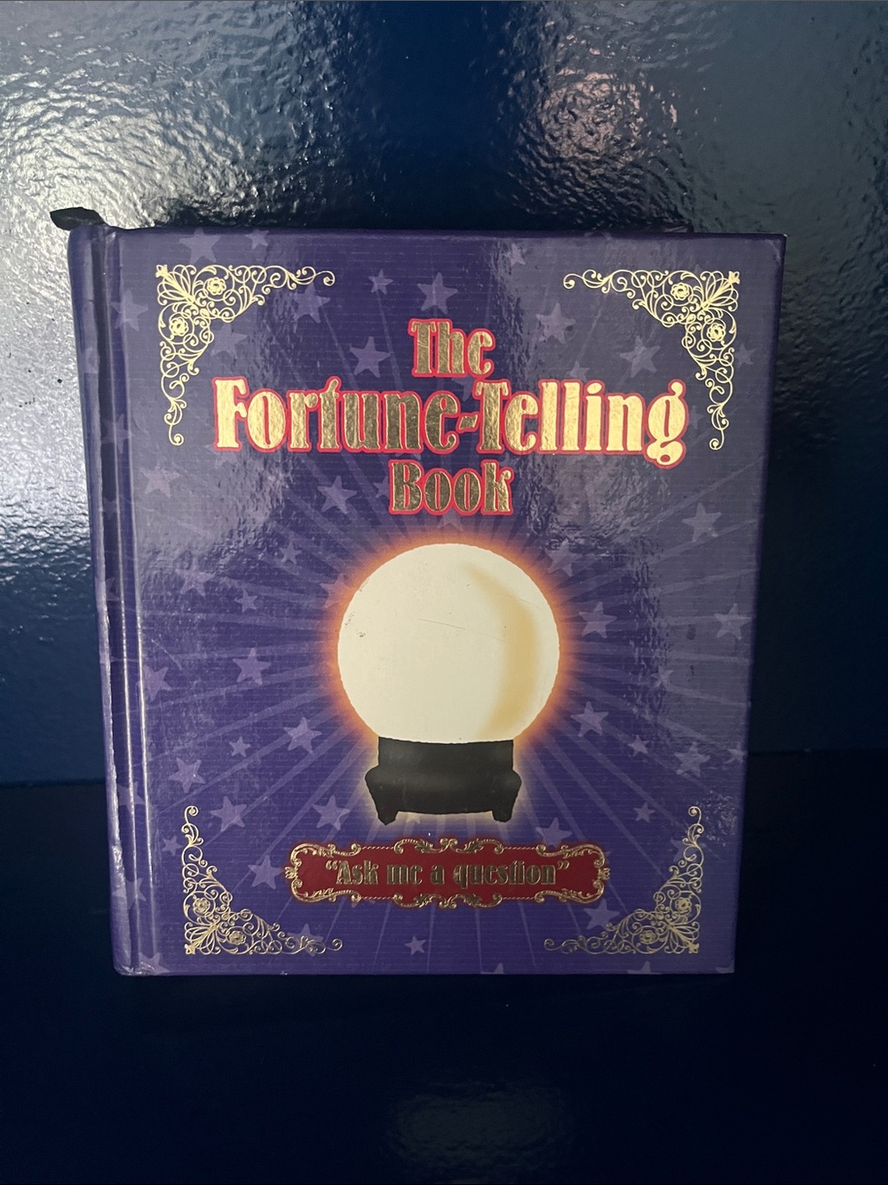 The Fortune-Telling Book — Purple Cover with Crystal Ball